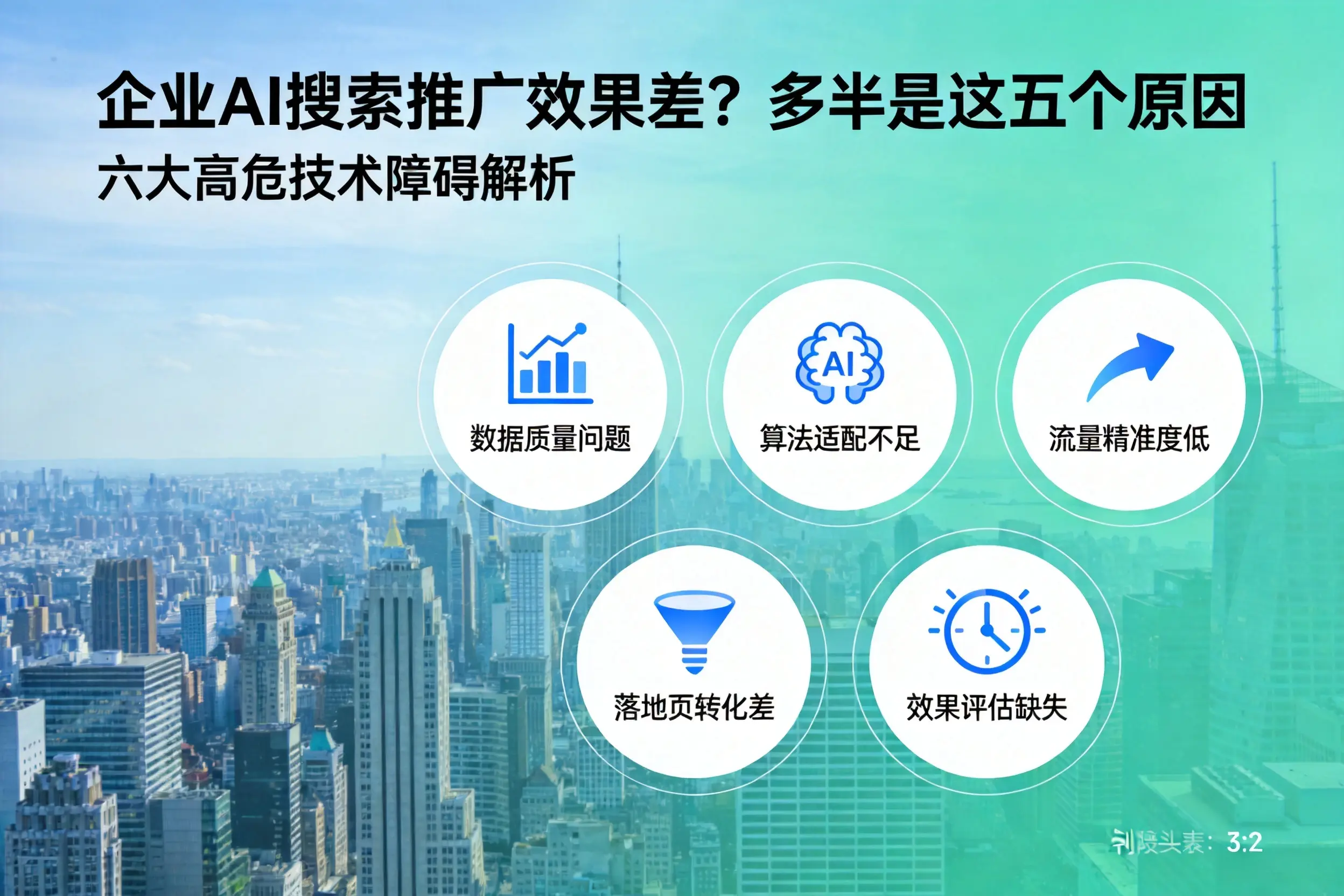广宁企业AI搜索推广效果差？多半是这五个原因